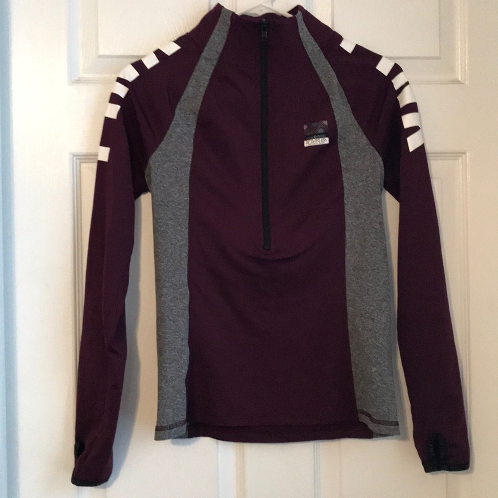 Maroon 1/2 Zip